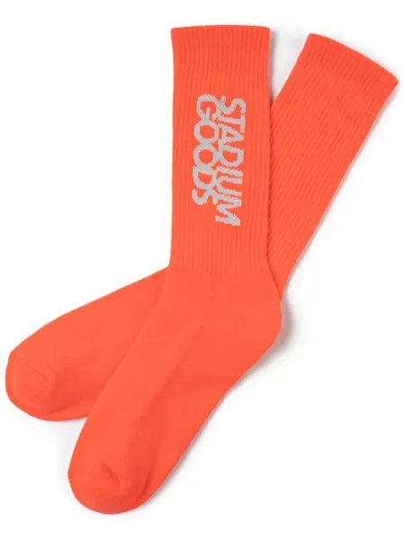 Stadium Goods носки с вышитым логотипом, оранжевый