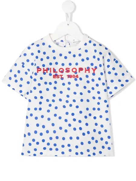 Philosophy Di Lorenzo Serafini Kids футболка с логотипом