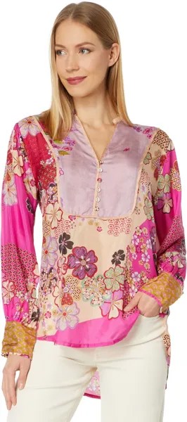 Блуза Johnny Was Yama Toni Blouse, разноцветный