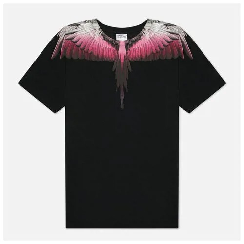 Мужская футболка Marcelo Burlon Wings Regular чёрный , Размер L