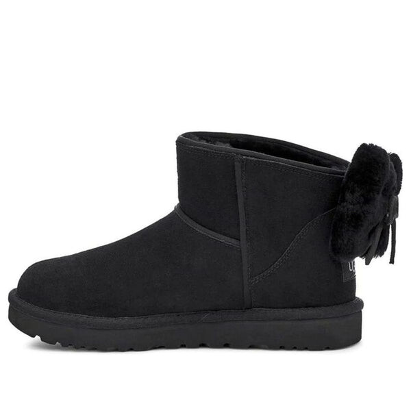 Зимние ботинки классические мини-бант Ugg, черный