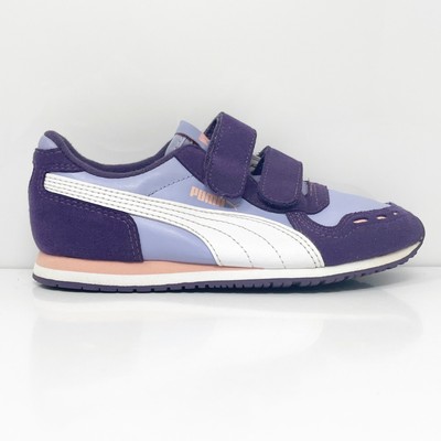 Puma Girls Cabana Racer 360732 Фиолетовая повседневная обувь Кроссовки 1C