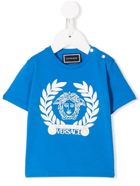 Versace Kids футболка с логотипом