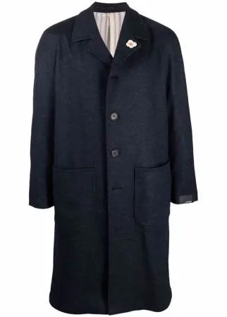 Lardini однобортное пальто строгого кроя