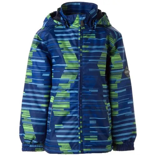 Куртка для мальчиков JODY, синий с принтом 32035, размер 140