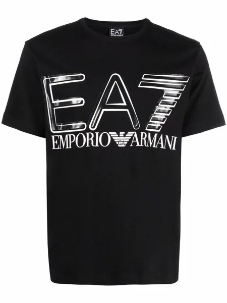 Ea7 Emporio Armani футболка с логотипом
