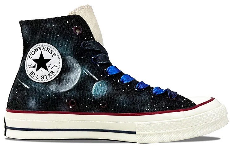 Chuck Taylor All Star Canvas Shoes Unisex High-top Blue/Black/Purple/White Converse