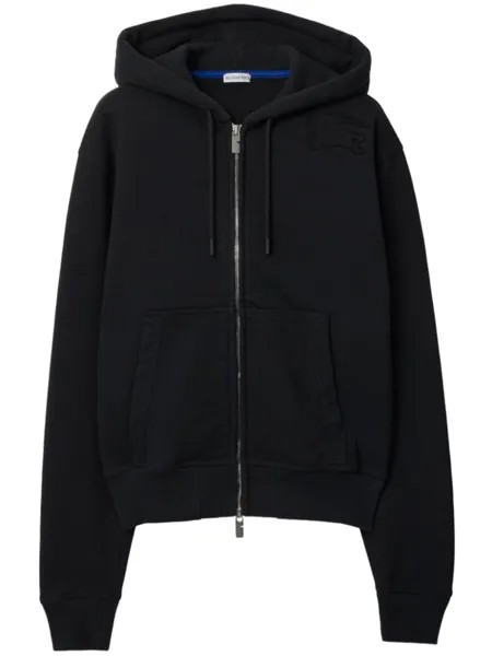 Худи Equestrian Knight на молнии Burberry, черный