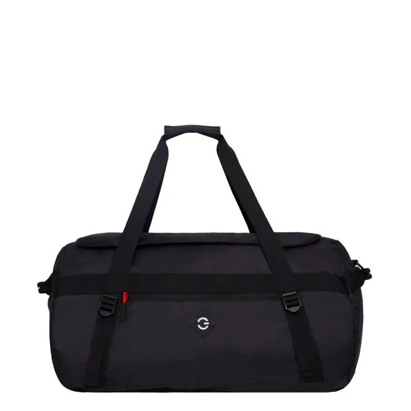 Дорожная сумка мужская Grizzly TD-25-1 черная, 45х52х4 см