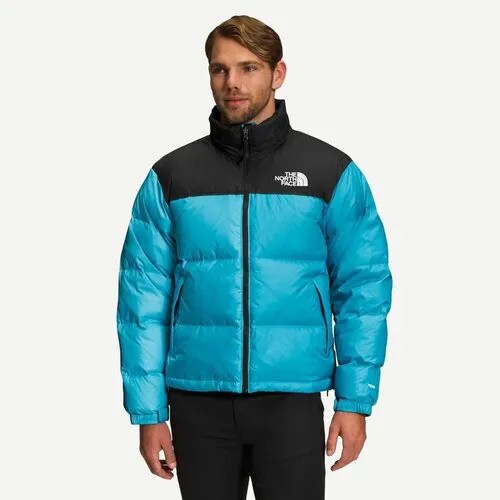 Пуховик The North Face, размер L (50-52), синий