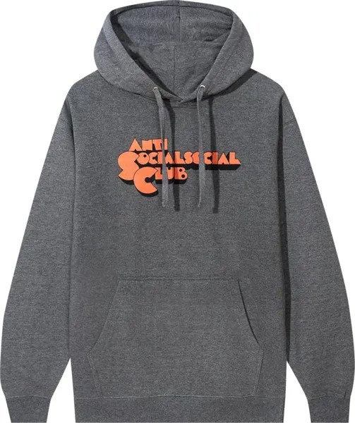 Худи Anti Social Social Club Clamps Gunmetal Hoodie 'Heather', серый