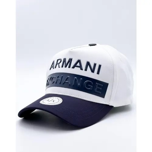 Бейсболка ARMANI, размер OneSize, белый