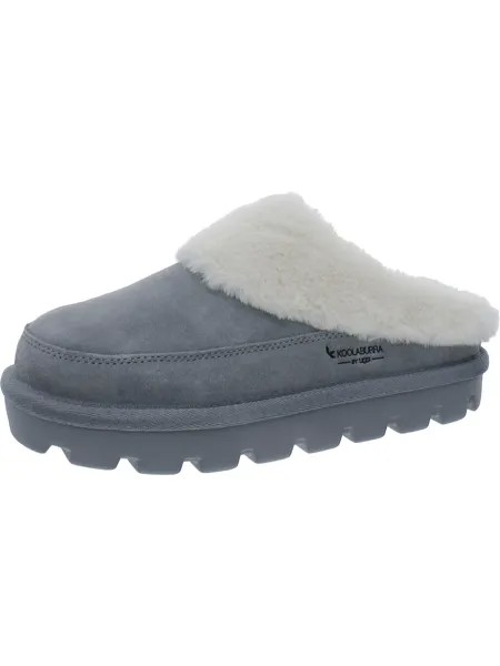 Женские замшевые тапочки Tizzey на подкладке из искусственного меха UGG, цвет Wild Dove