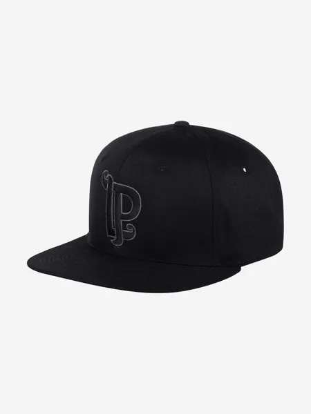 Бейсболка с прямым козырьком HOOD 100-CTW020-PA003-BK Love Park Tonal Interlock (черный), Черный