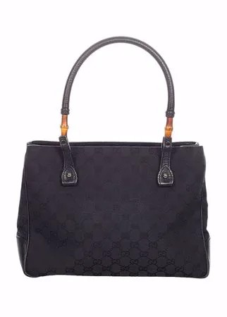 Gucci Pre-Owned сумка-тоут Bamboo GG Canvas