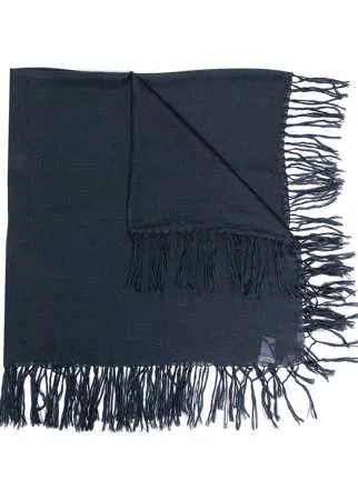 Brunello Cucinelli шарф с бахромой