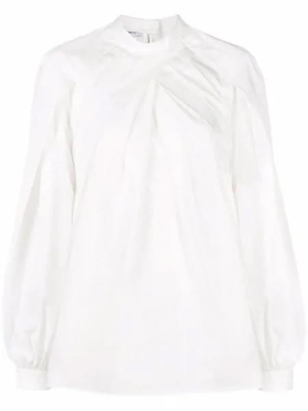 Alberta Ferretti блузка со сборками