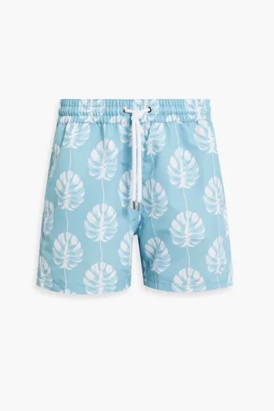 Короткие плавки-шорты с принтом Frescobol Carioca, голубое небо