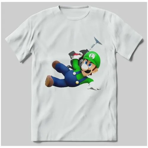 Футболка с принтом Mario - 430