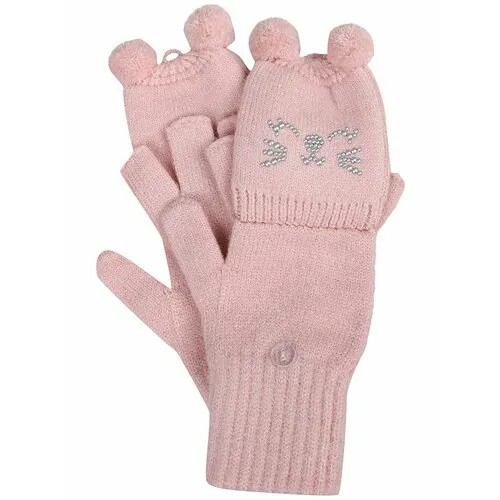Перчатки Noble People, размер 18-20, розовый