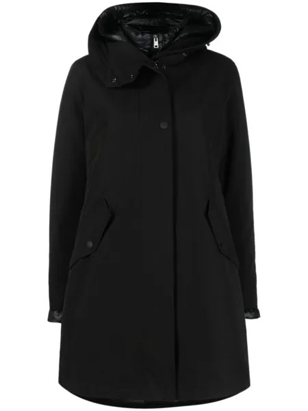 Woolrich двусторонний пуховик, черный