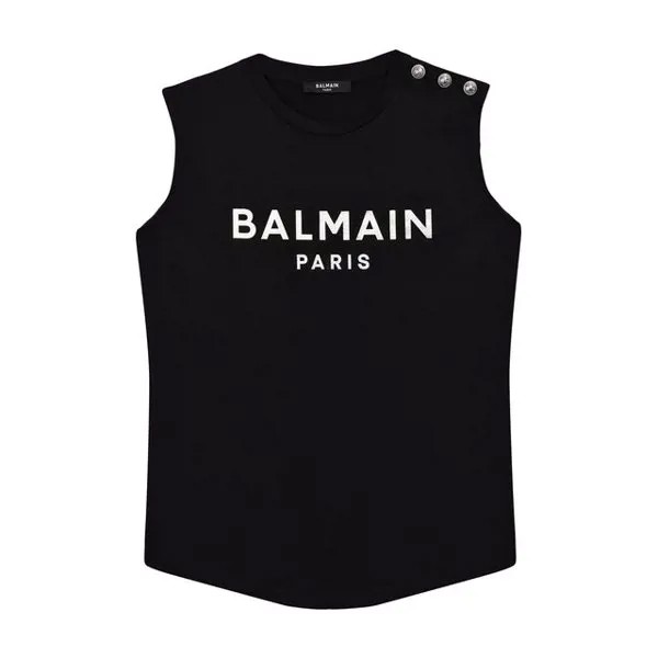Хлопковая майка Balmain