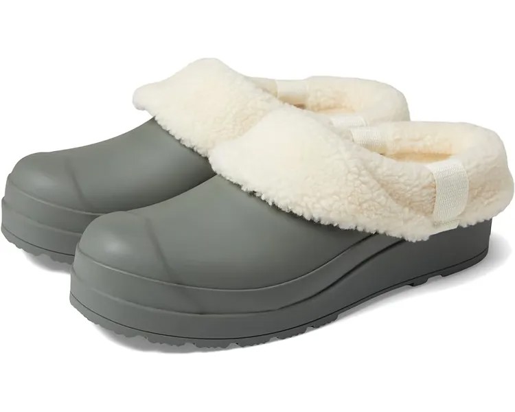 Сабо Hunter Play Sherpa Insulated Clog, цвет Urban Grey