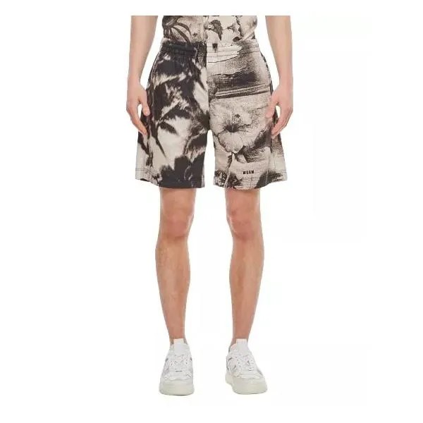 Шорты shorts Msgm, мультиколор