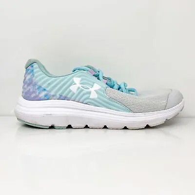 Кроссовки Under Armour Girls Outhustle Print 3025061-301 Серые Кроссовки Размер 5Y