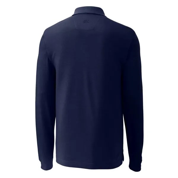 Мужская рубашка-поло с длинными рукавами Advantage Tri-Blend Pique Cutter & Buck