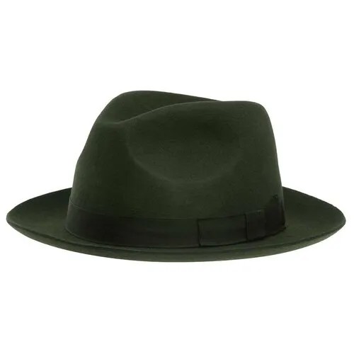 Шляпа Christys, размер 55, зеленый