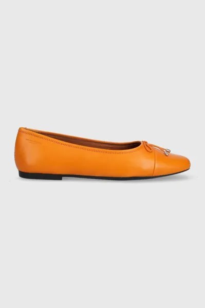 Кожаные балетки Vagabond JOLIN Vagabond Shoemakers, оранжевый