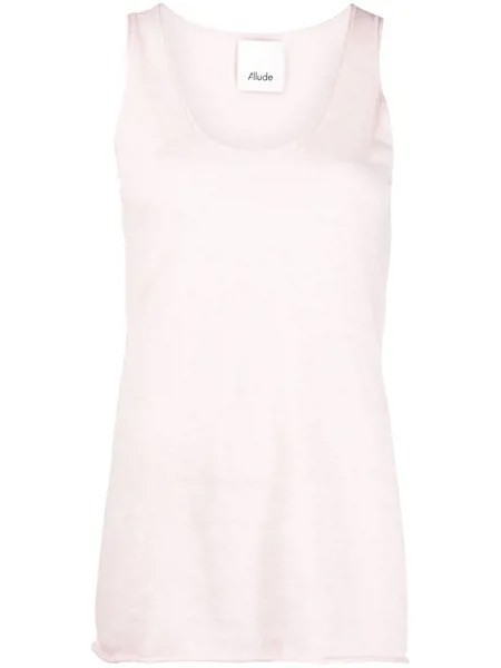 Allude топ без рукавов