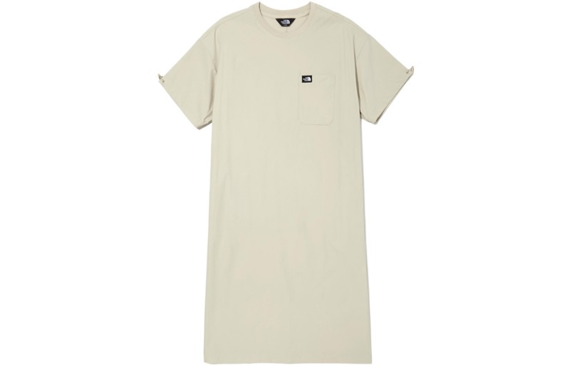 THE NORTH FACE Женское платье с шортами и рукавами, цвет Beige