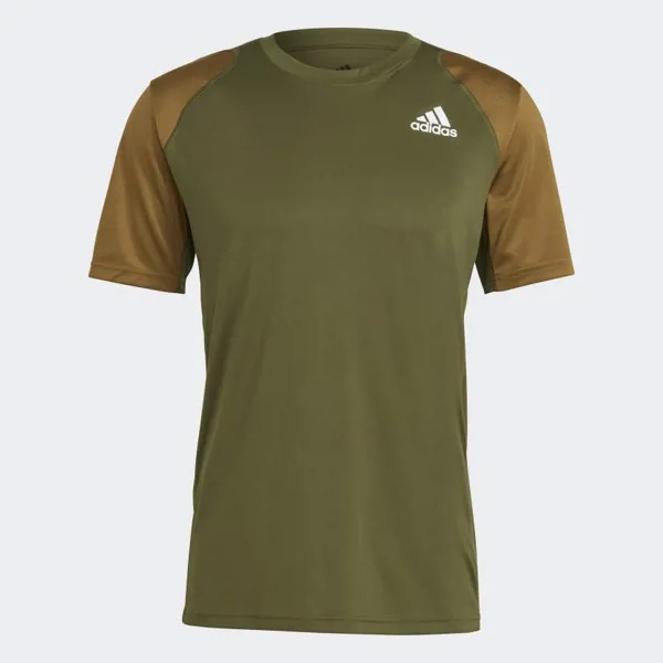 Футболка мужская Adidas Club Tennis T-Shirt зеленая XL INT