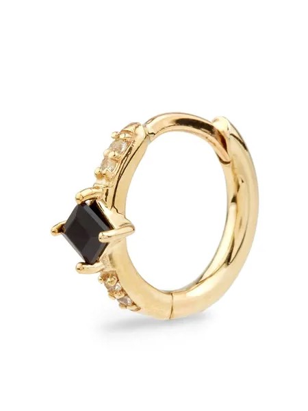 Otiumberg серьга-кольцо из желтого золота с сапфиром