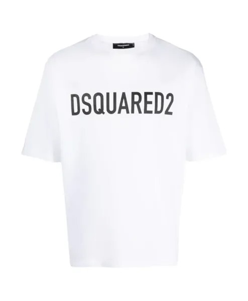 Футболка и поло с круглым вырезом Dsquared2, белый