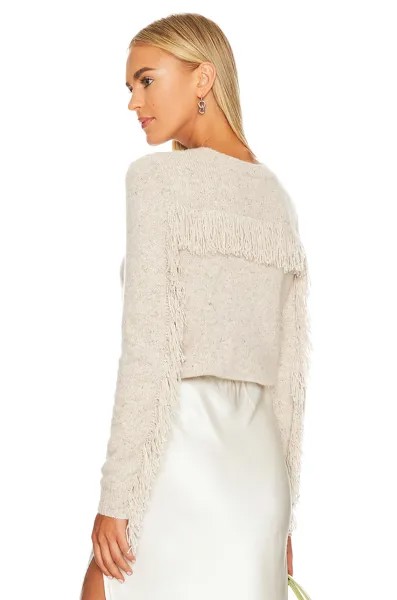 Свитер Autumn Cashmere Fringed, цвет Mojave