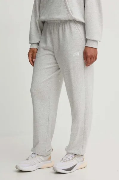 Спортивные брюки French Terry Crew New Balance, серый
