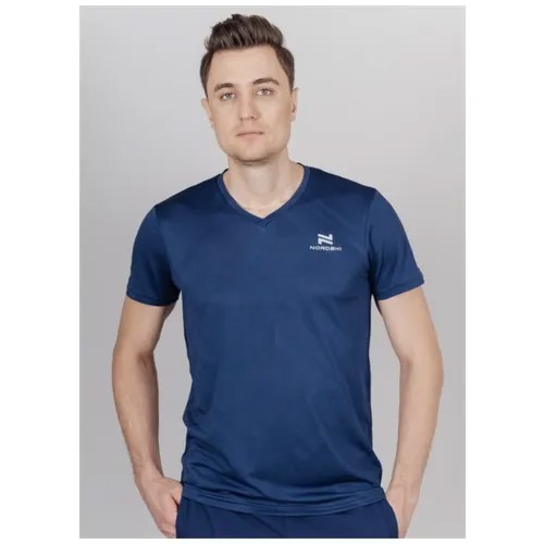 Беговая футболка Nordski, размер 46/S, синий