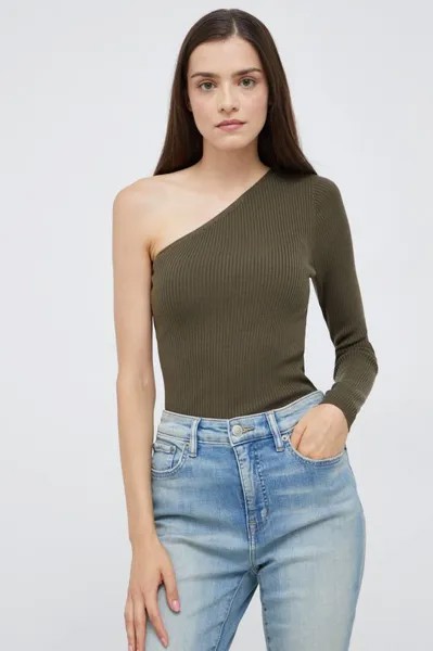 Шерстяной свитер 211856752001 Polo Ralph Lauren, зеленый