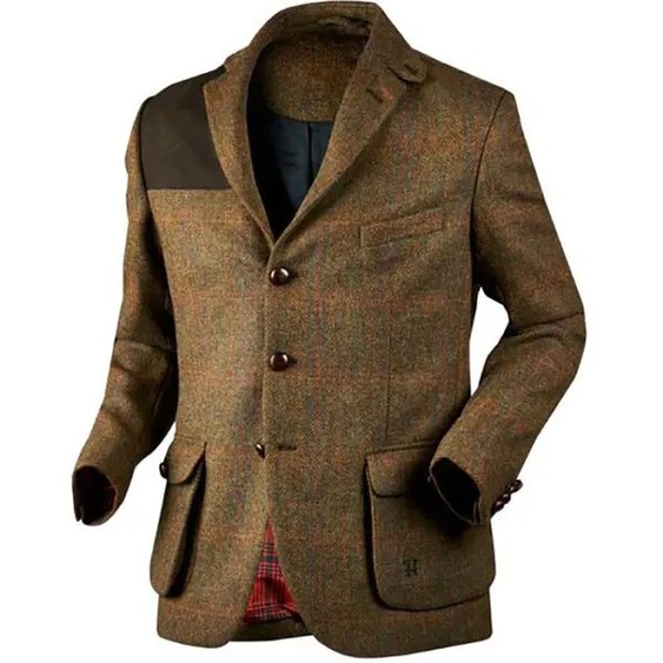 Модная новая мужская куртка с контрастной клеткой