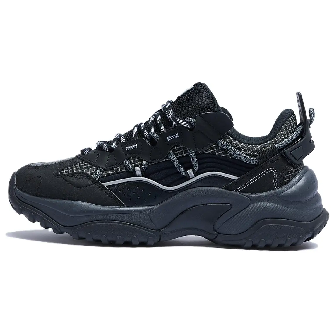 Кроссовки LINING Aurora WindWalker Lifestyle Shoes Women's Low-top Black, черный