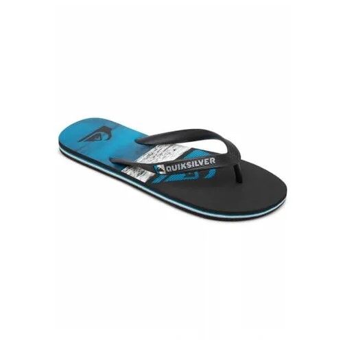 Мужские Сланцы Quiksilver Molokai Panel, Цвет голубой, Размер 38,5
