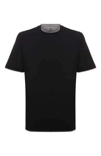 Хлопковая футболка Brunello Cucinelli