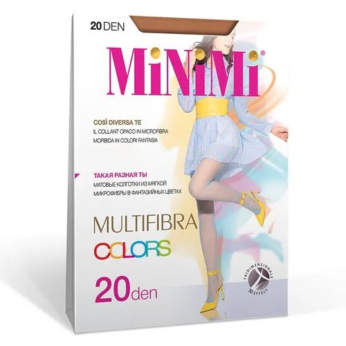 Колготки  MiNiMi Multifibra Colors, 20 den, размер 2, оранжевый