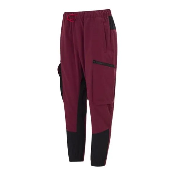 Спортивные штаны Men's adidas Cny Wvpnt Contrast Color Stitching Sports Pants/Trousers/Joggers Red, красный