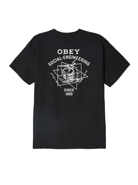 Футболка OBEY Mind Control Black