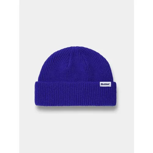 Шапка бини Butter Goods Wharfie Beanie, размер OneSize, синий