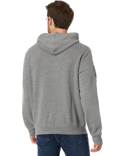 Худи U.S. POLO ASSN. Big Pony Pullover Fleece Hoodie, цвет Campus Heather Gray